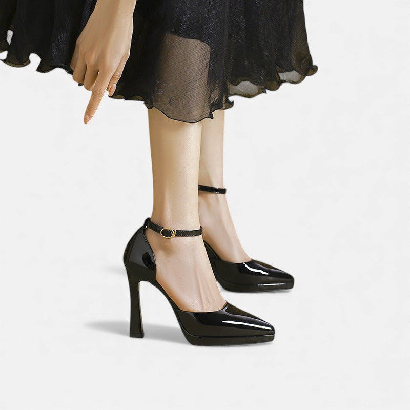 Leder-Pumps Evette