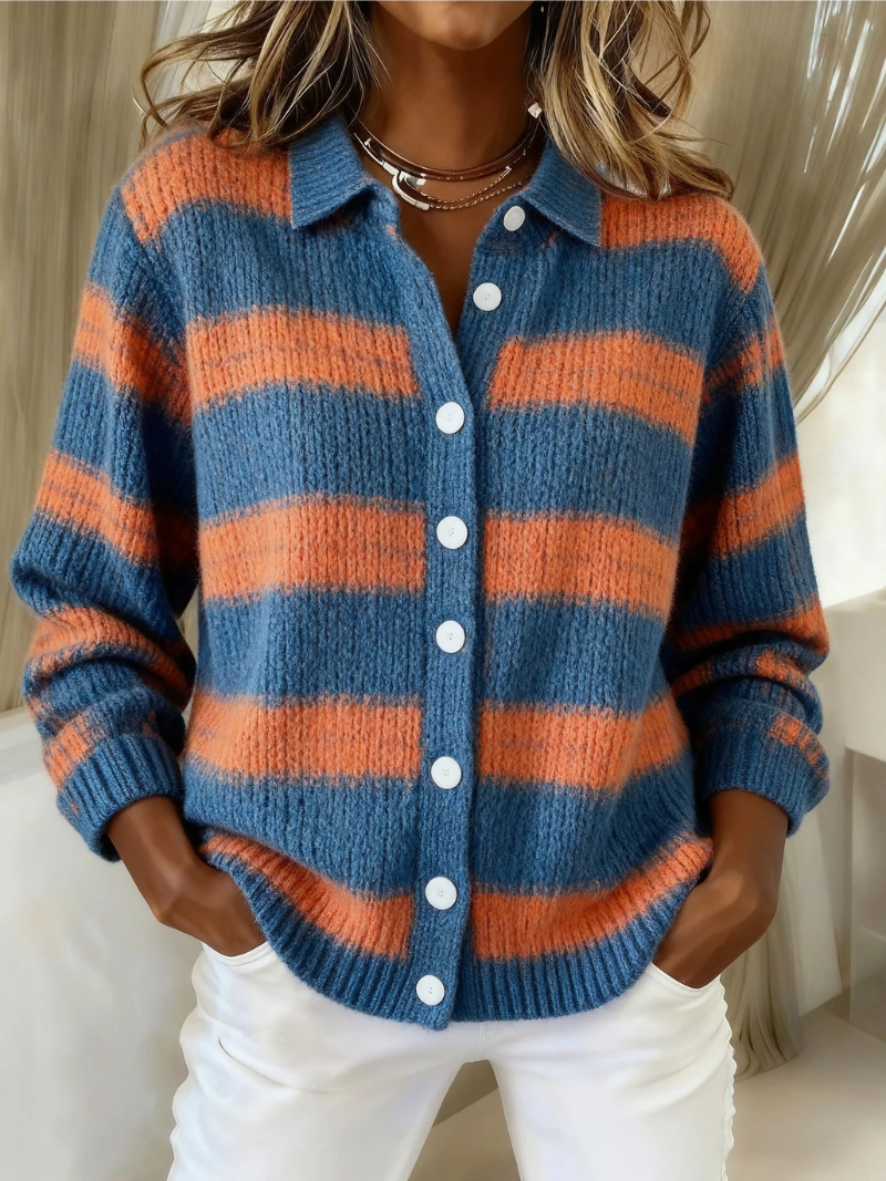 Livia | Sweter z paskami