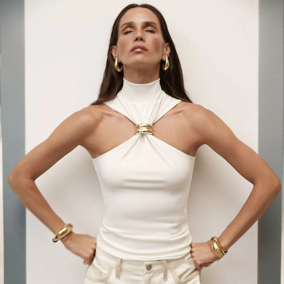 Kynava – Elegantes Neckholder-Top