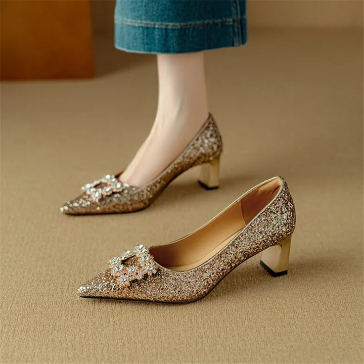 Gloria Glitzerpumps