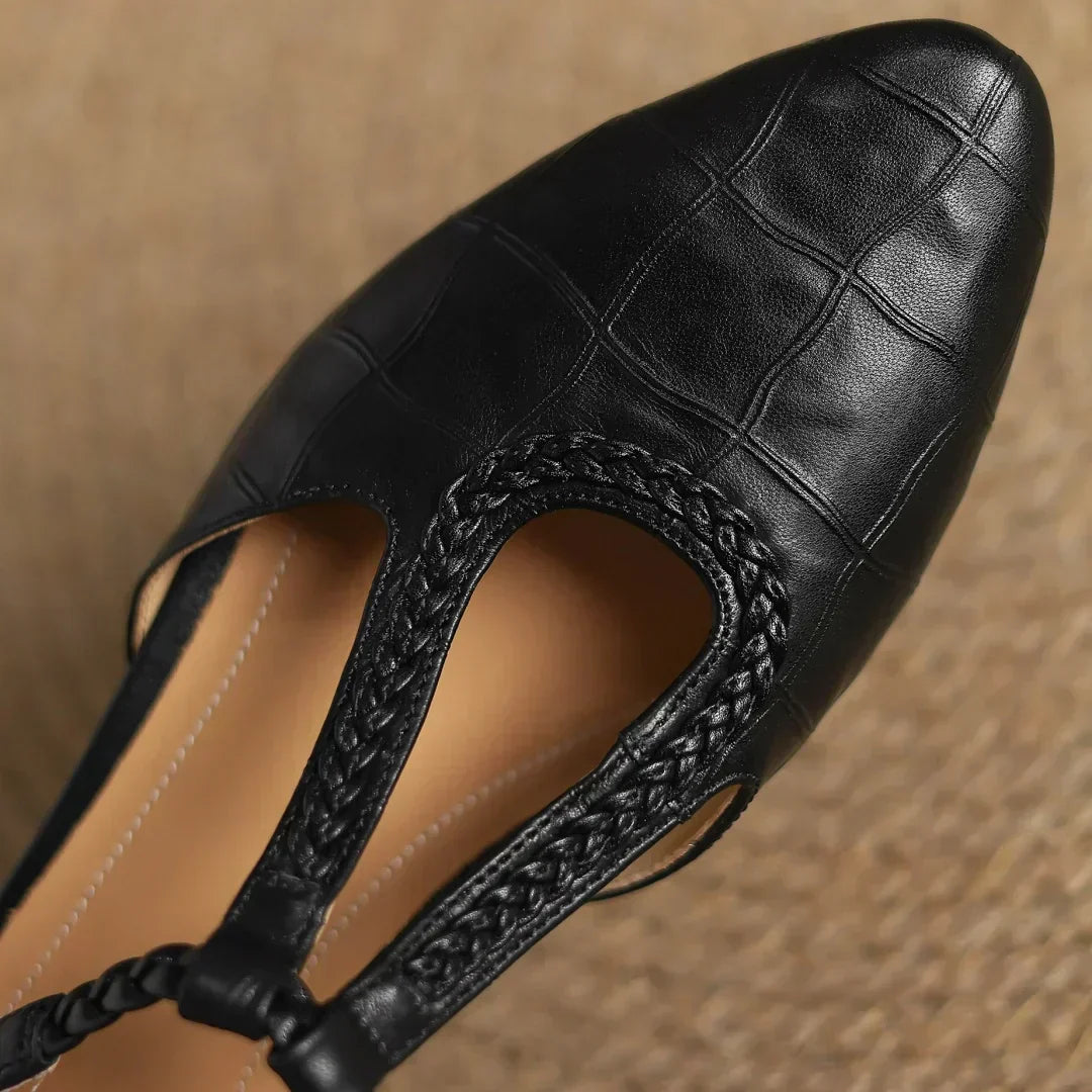 Skórzane Mary Janes