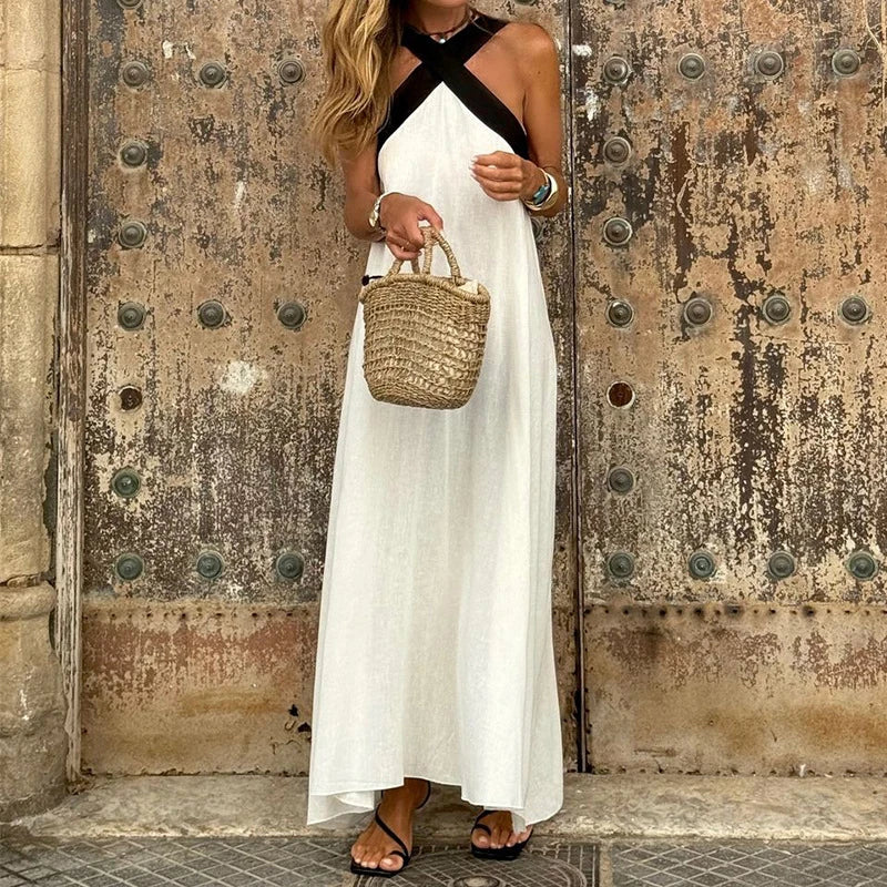 Marley | Kleid mit gekreuzten Trägern
