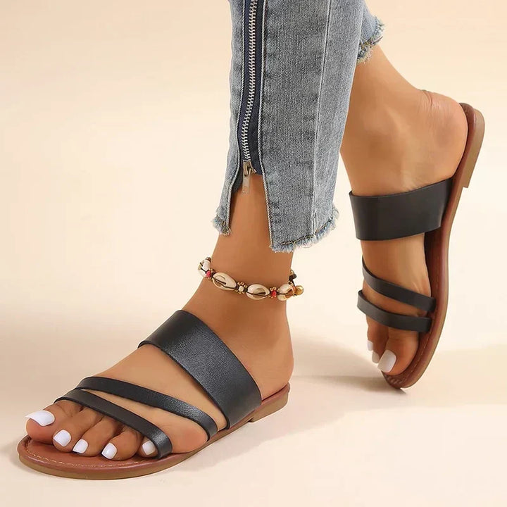 Grace | Flache Sandalen