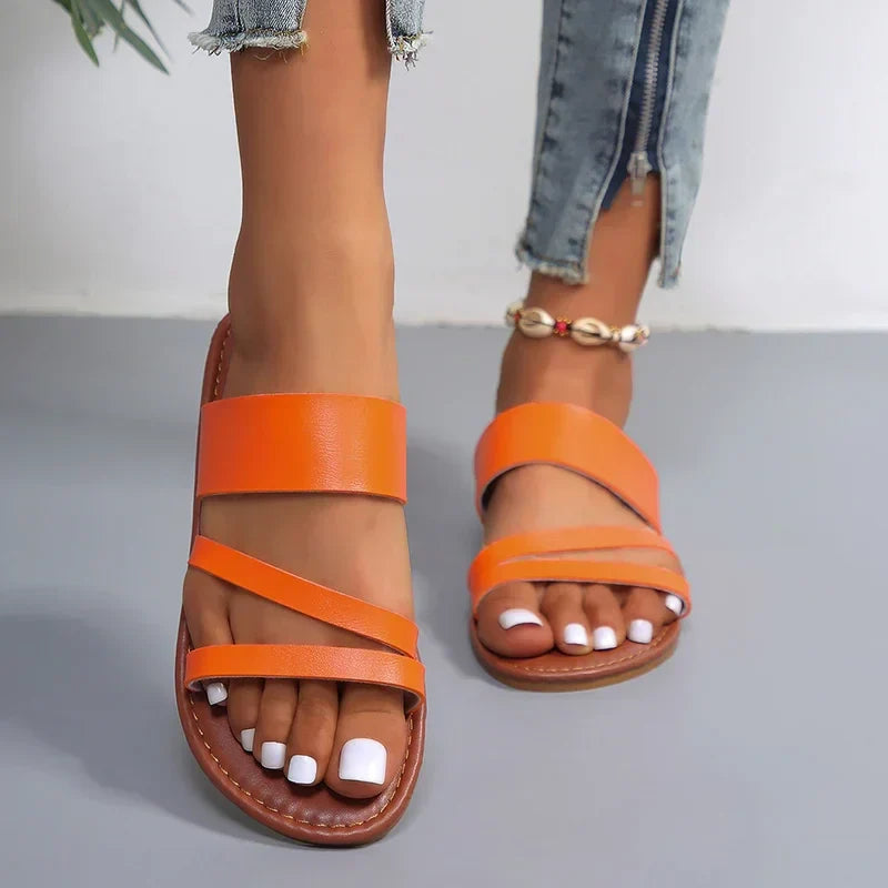 Grace | Flache Sandalen