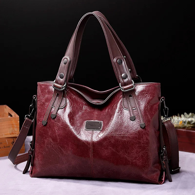 Aralyn - Elegancka Torba z Miękkiej Skóry