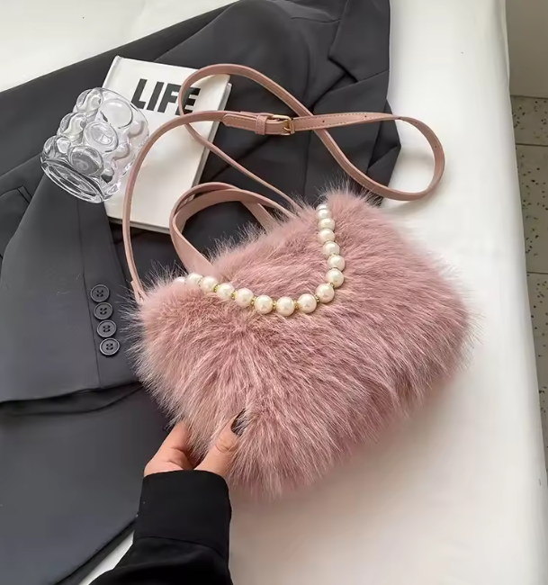 Tiffany | Handtasche aus Kunstpelz