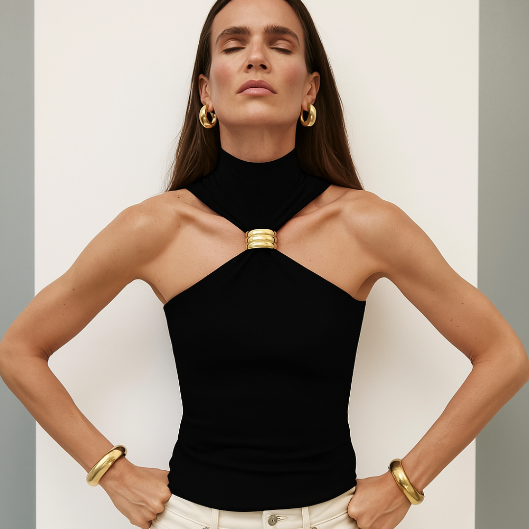 Kynava – Elegantes Neckholder-Top