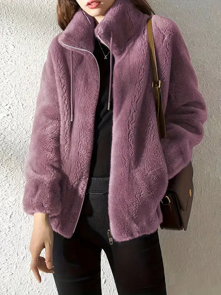 Maliza - Stylowa Futrzana Kurtka Fleece