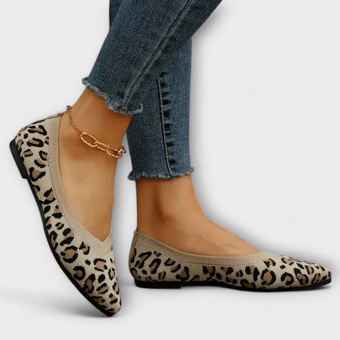 SPITZSCHUHE MIT LEOPARDENMUSTER