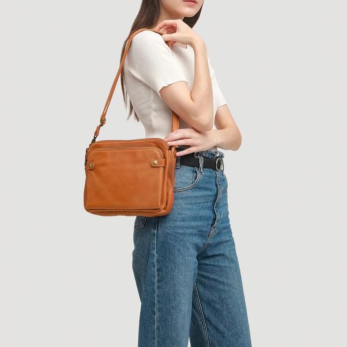 Jovie - Elegancka torebka crossbody z trzema warstwami