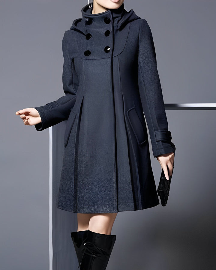 Solvara™ - Elegante Jacke mit Taschen und Kapuze