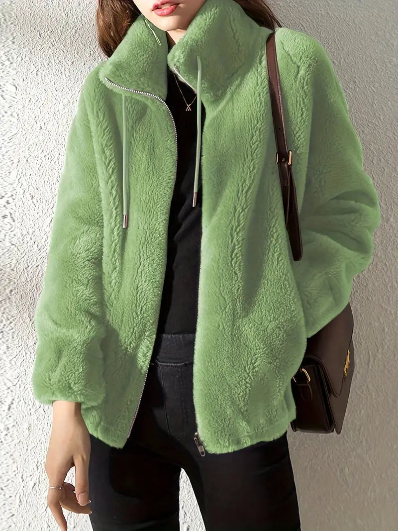 Maliza - Stylowa Futrzana Kurtka Fleece