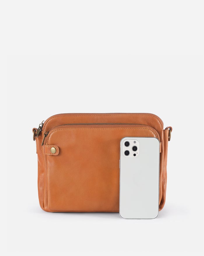 Jovie - Elegancka torebka crossbody z trzema warstwami