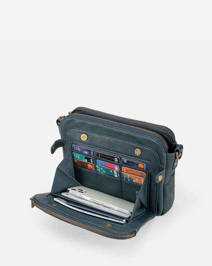 Jovie - Elegancka torebka crossbody z trzema warstwami