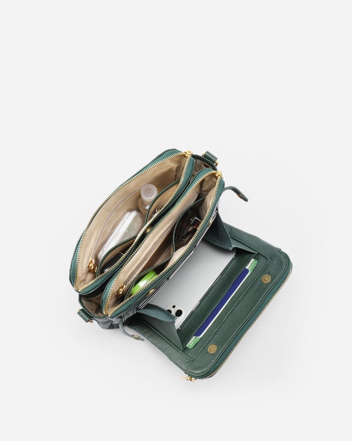 Jovie - Elegancka torebka crossbody z trzema warstwami