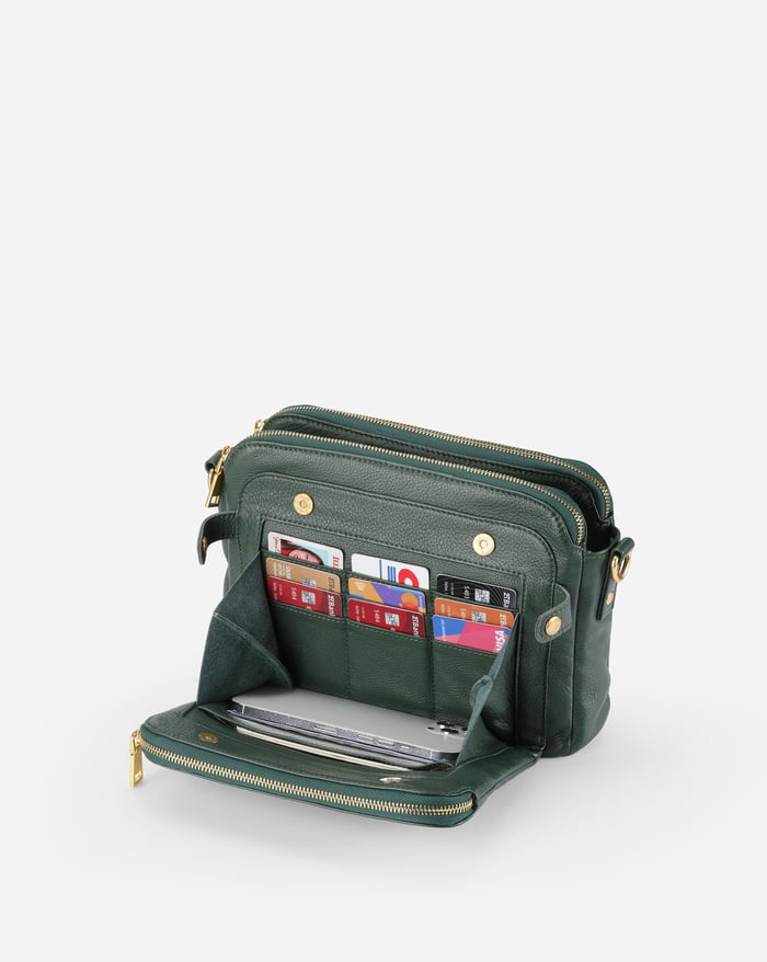 Jovie - Elegancka torebka crossbody z trzema warstwami