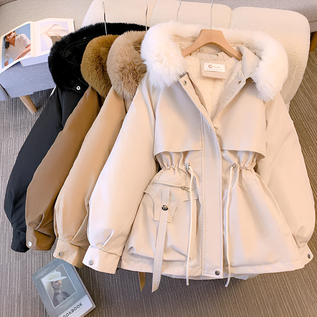 Lumora™ - Elegancka i Ciepła Kurtka Zimowa