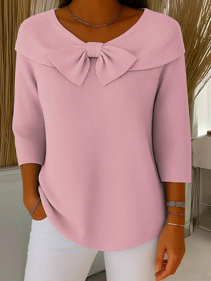 Elodie | Bogenpullover