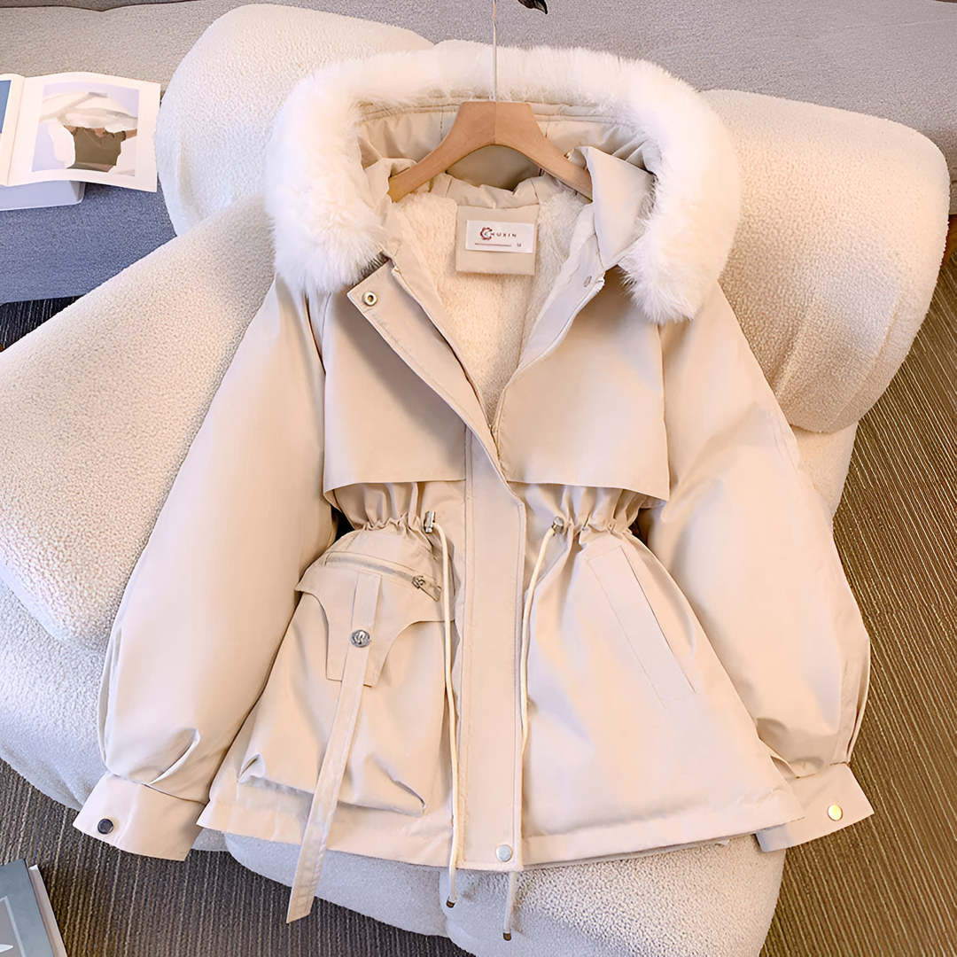 Lumora™ - Elegancka i Ciepła Kurtka Zimowa