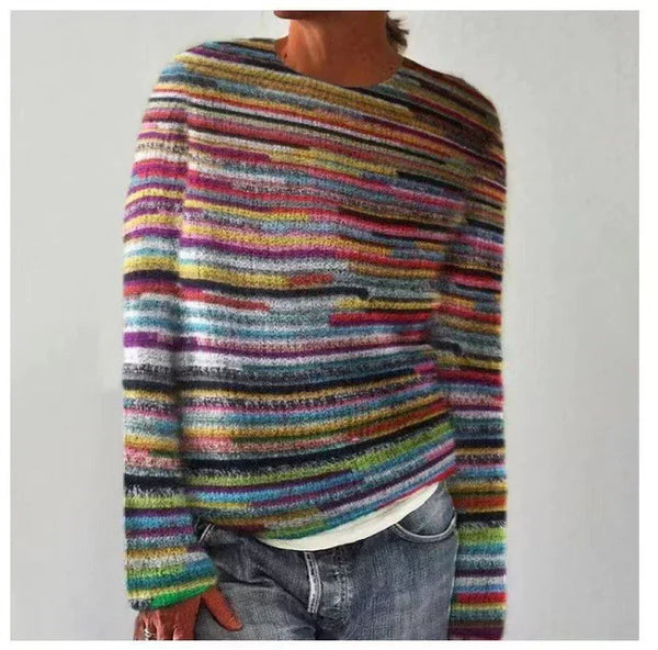 Jasmin™ - Wygodny Retro Sweter