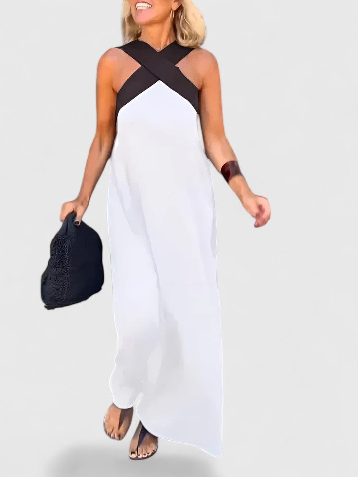 Francesca | Kleid mit Wickeldetail am Rücken