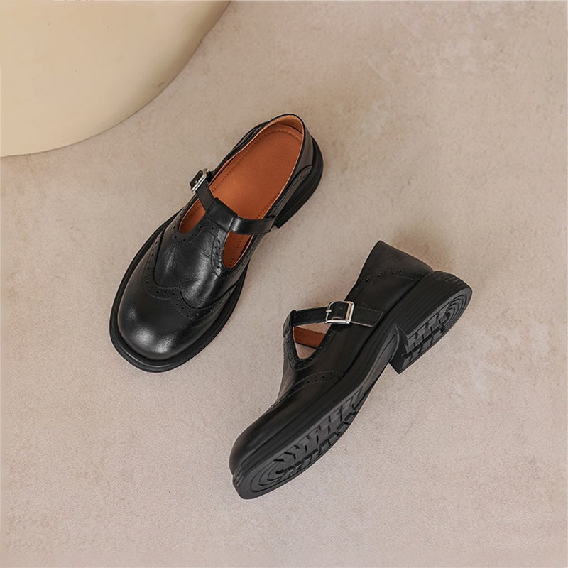 Mattea | Elegante Mary Janes aus Leder
