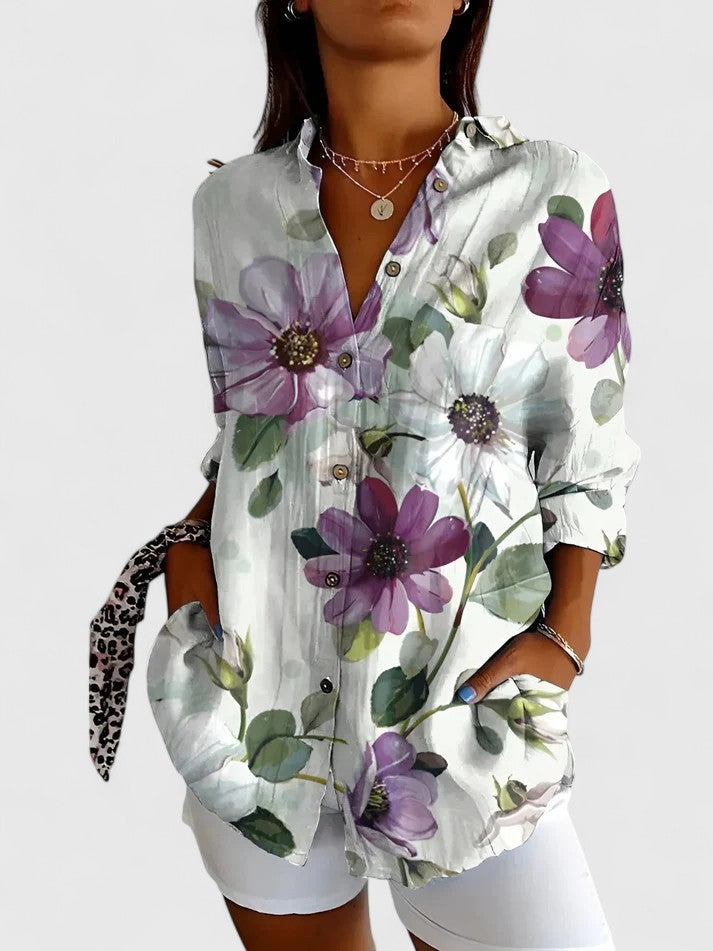 Dianne | Floralbluse