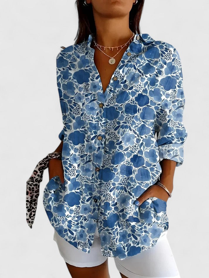 Dianne | Floralbluse