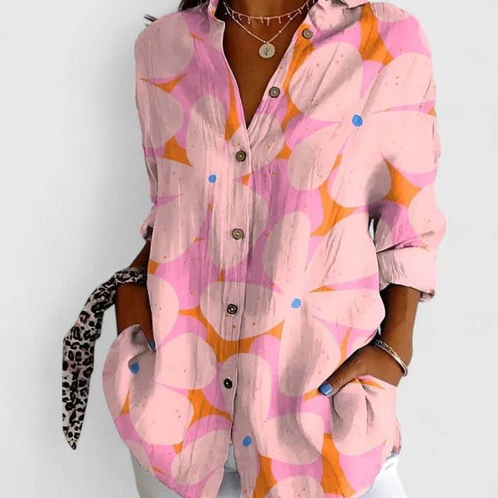 Dianne | Floralbluse